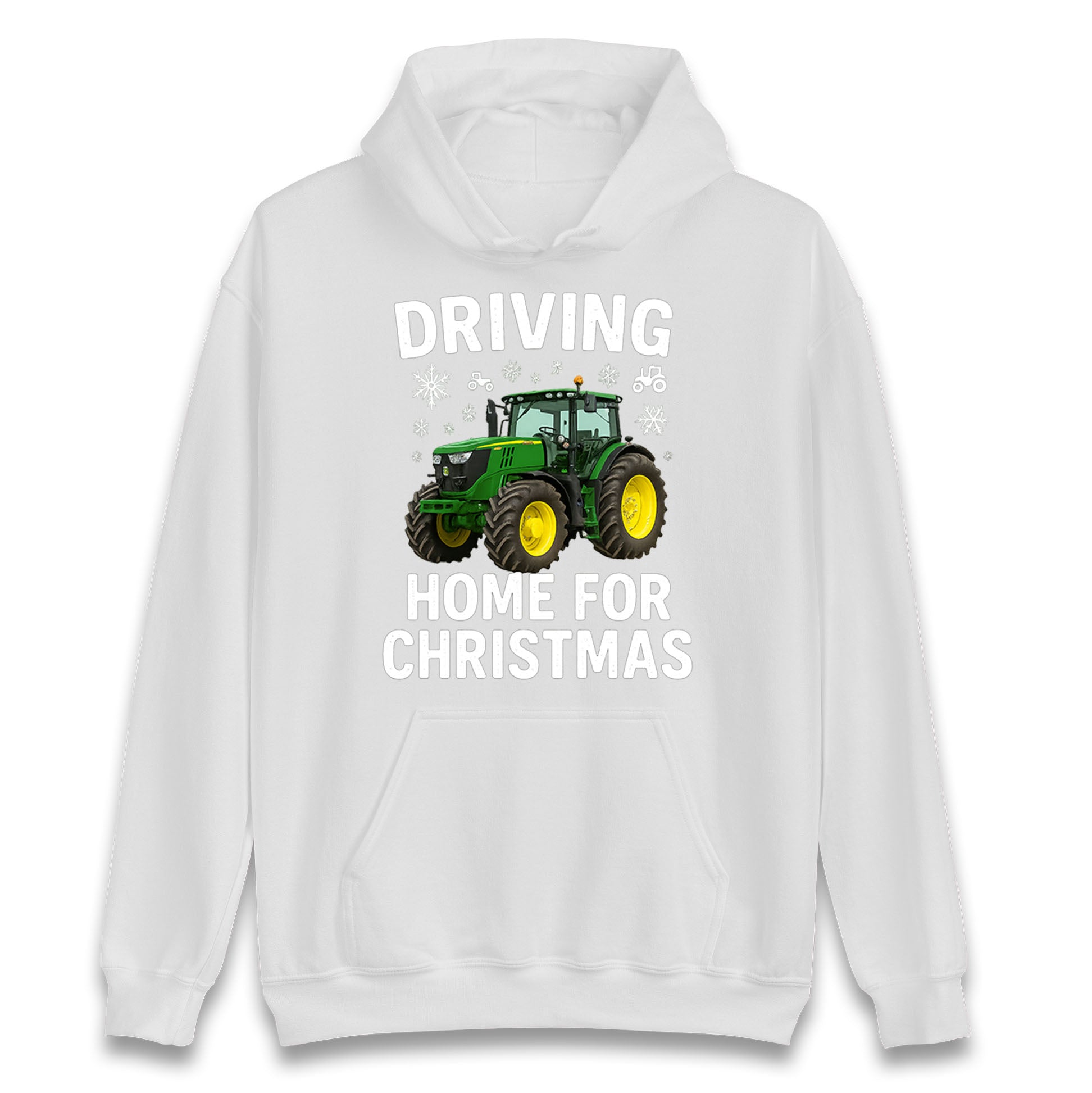 John Deere Tractor Christmas Hoodie 