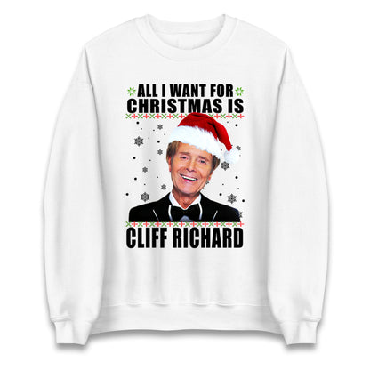 Cliff Richard Christmas Jumper