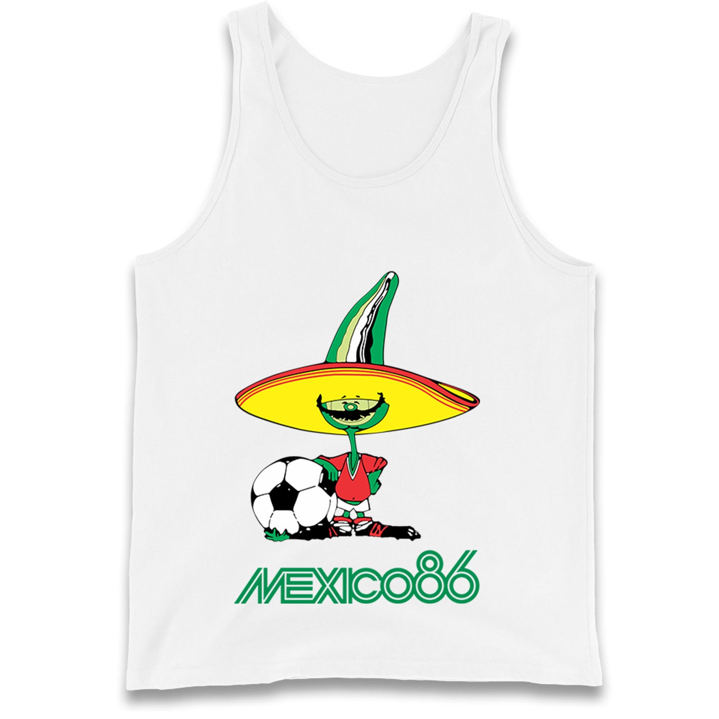 Mexico 86 Mascot Tank Top