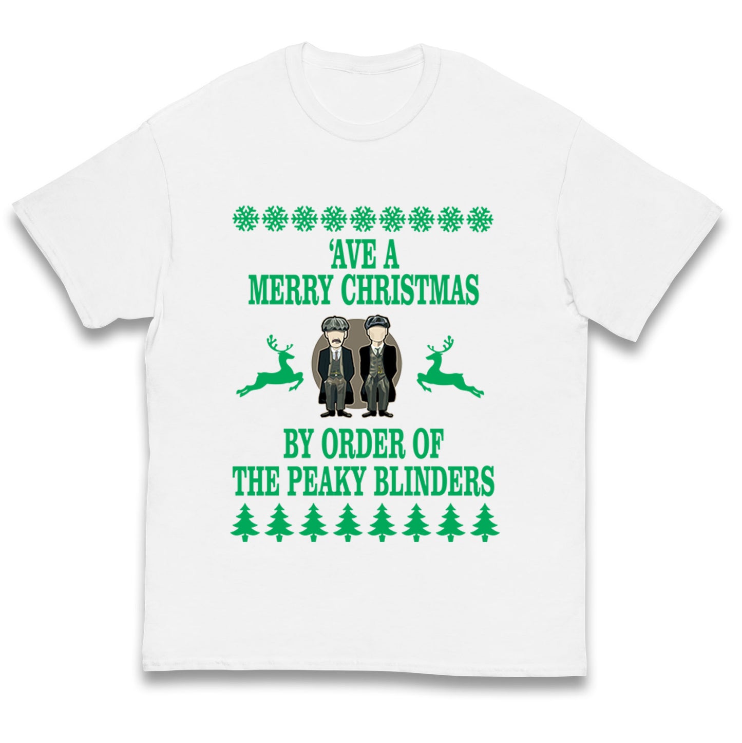 Peaky Blinders Christmas Kids T Shirt