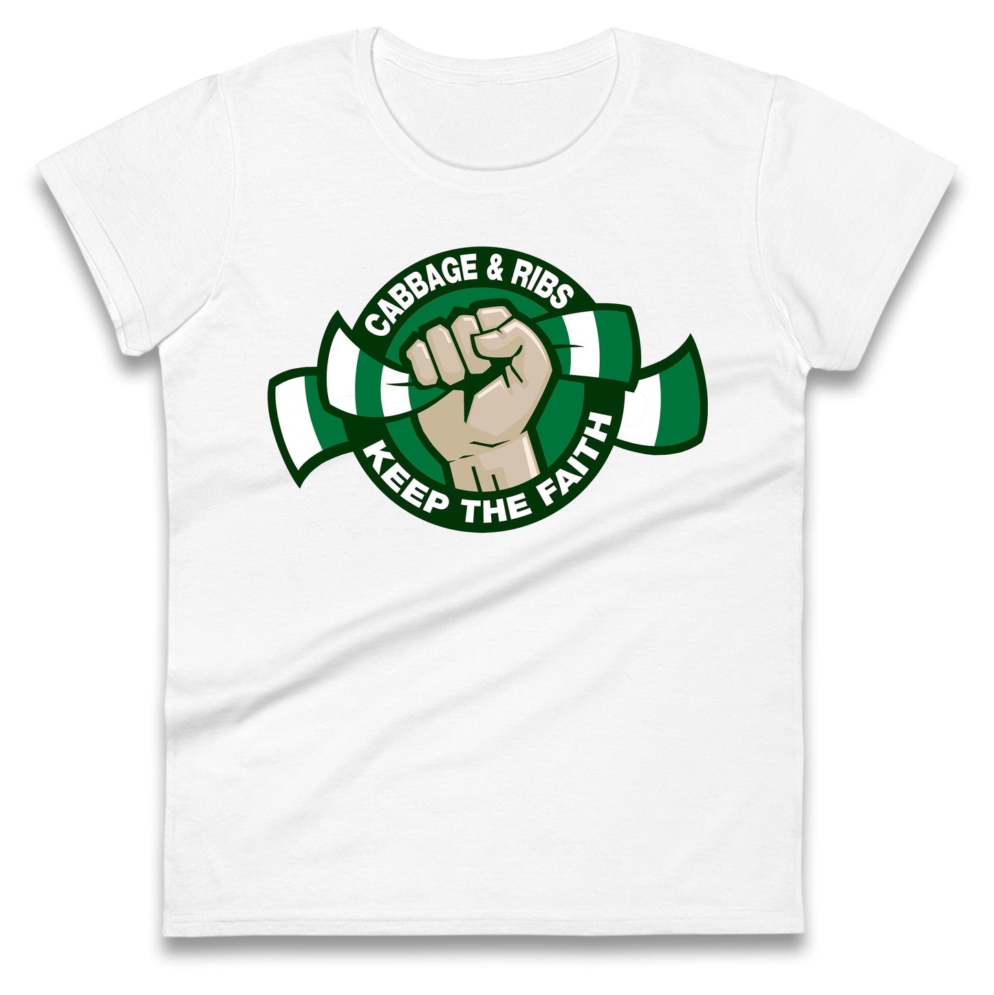 Hibernian Fans Football Ladies T Shirt