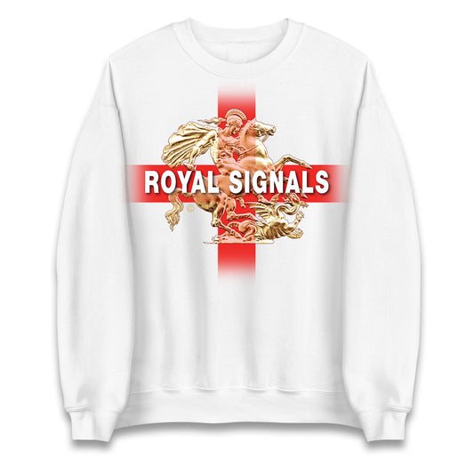 Royal Signals St George and The Dragon Unisex Sweatshirt