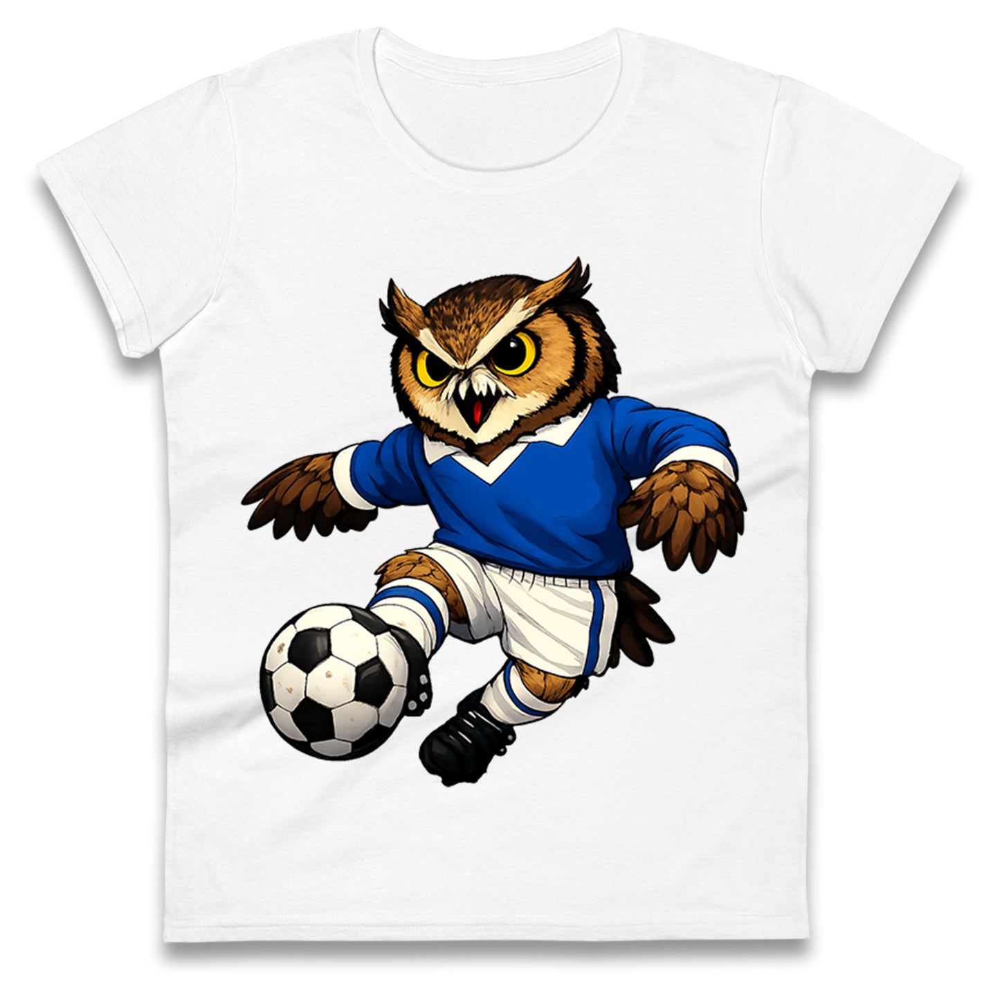 Retro Oldham Football Ladies T Shirt