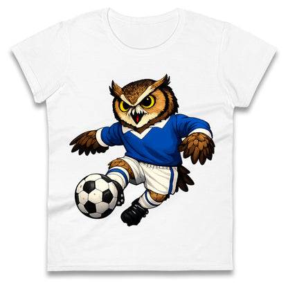 Retro Oldham Football Ladies T Shirt