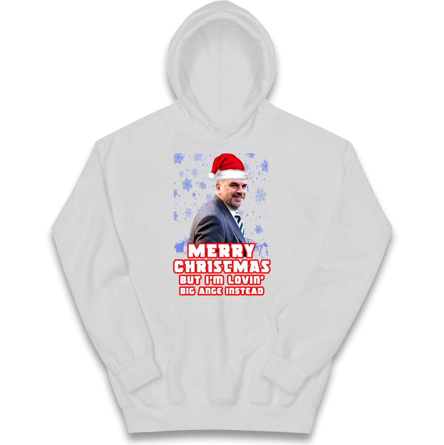 Merry christmas Ange Postecoglou Kids Hoodie