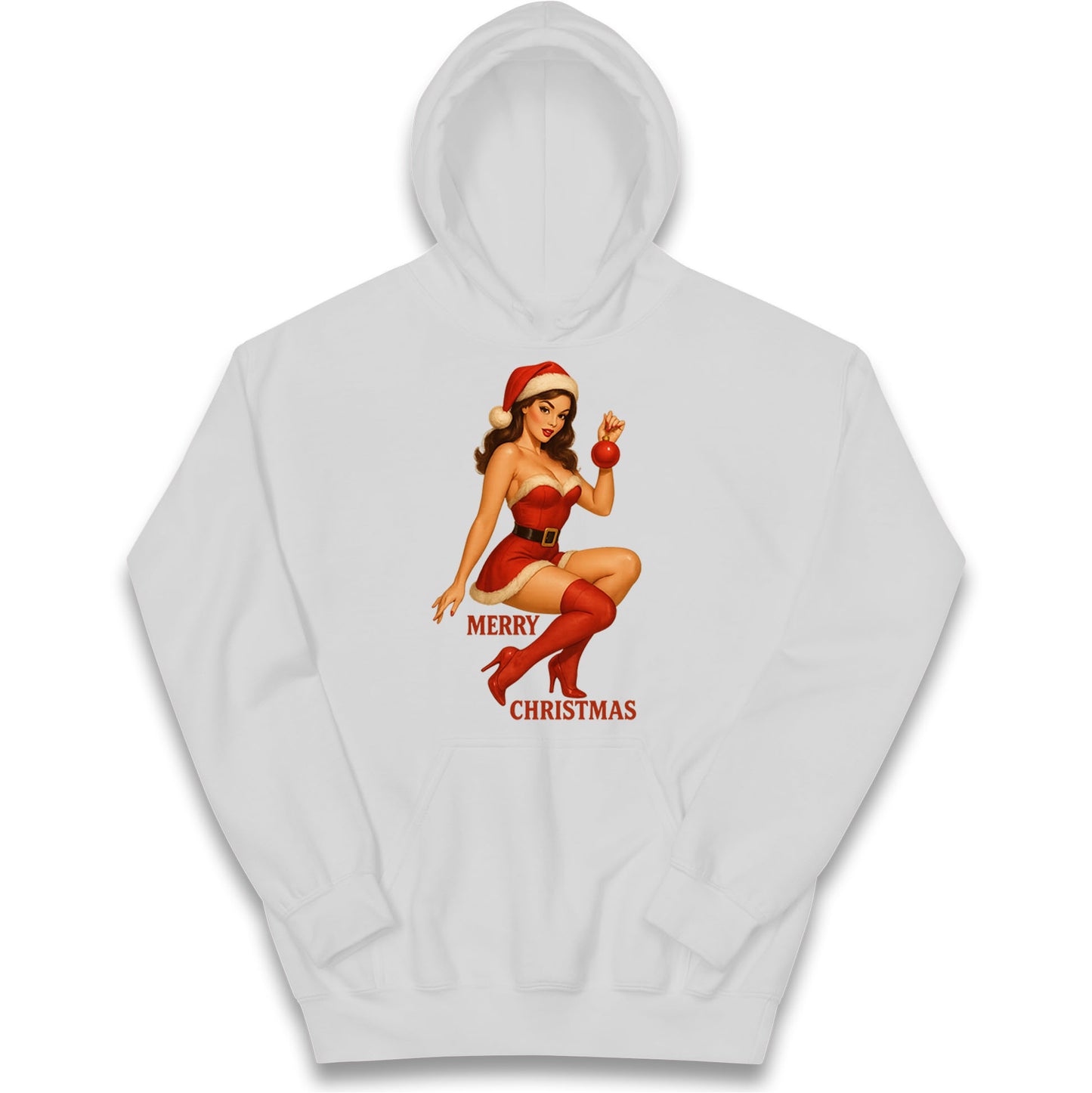 Merry Christmas Sexy Christmas Kids Hoodie
