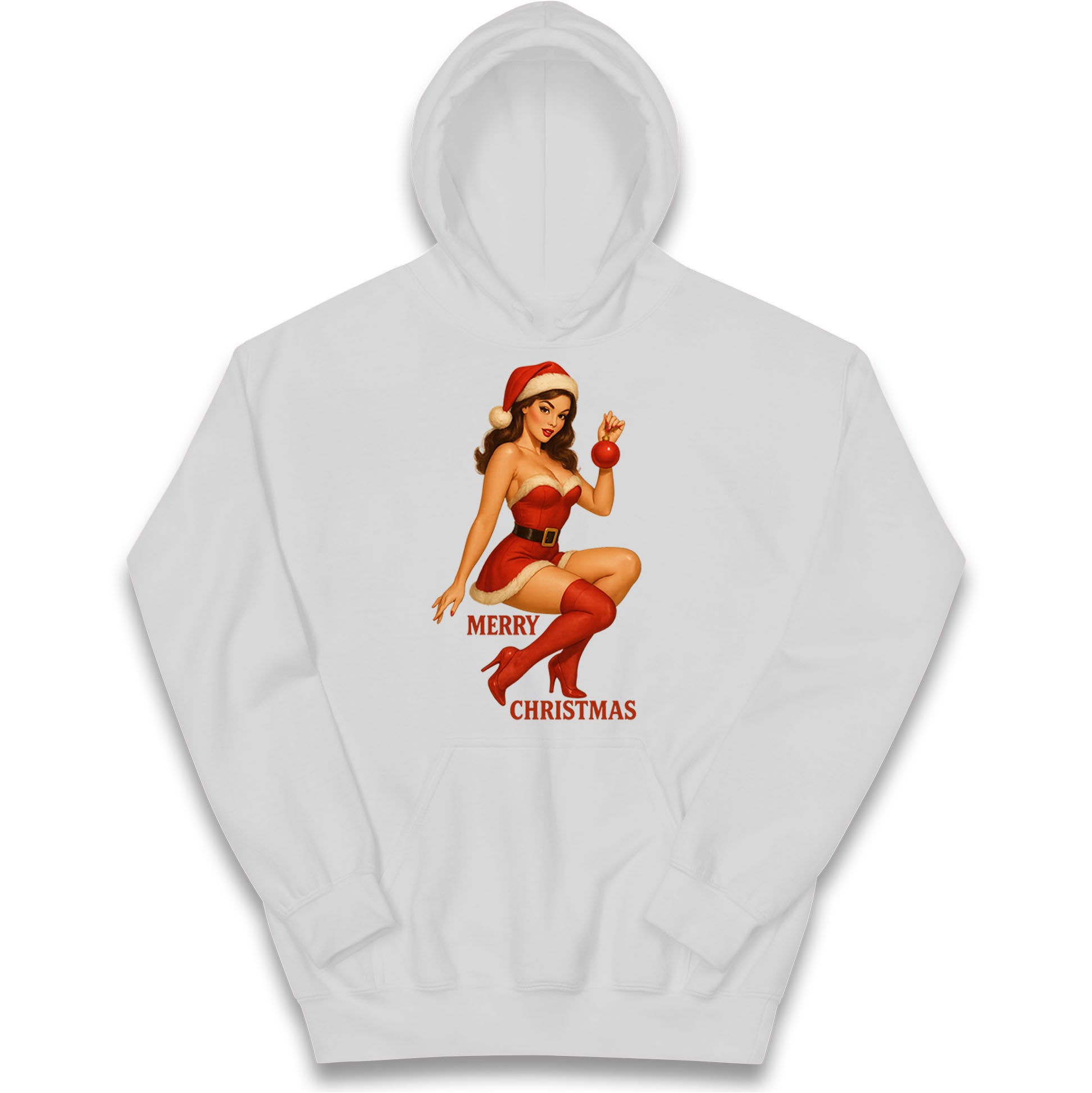 Merry Christmas Sexy Christmas Kids Hoodie
