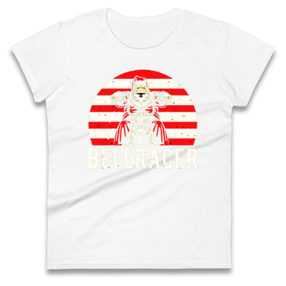 Bell Racer Christmas Womens t shirt