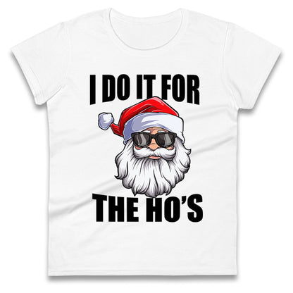 Ho Ho Ho Christmas Ladies T Shirt
