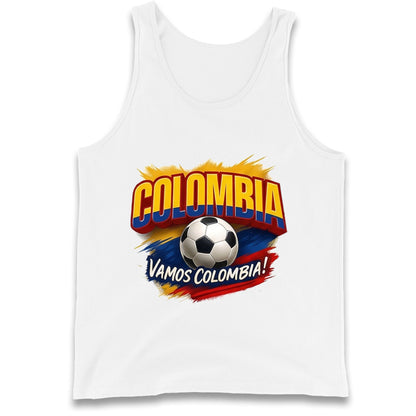 Colombia Retro World Cup Tank Top