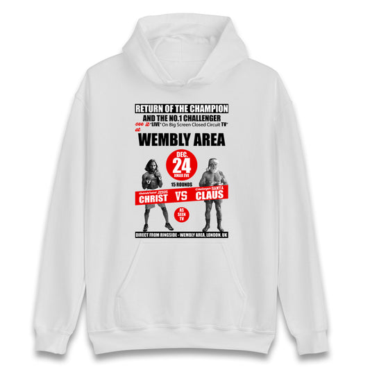 Jesus Christ Vs Santa Claus Hoodie