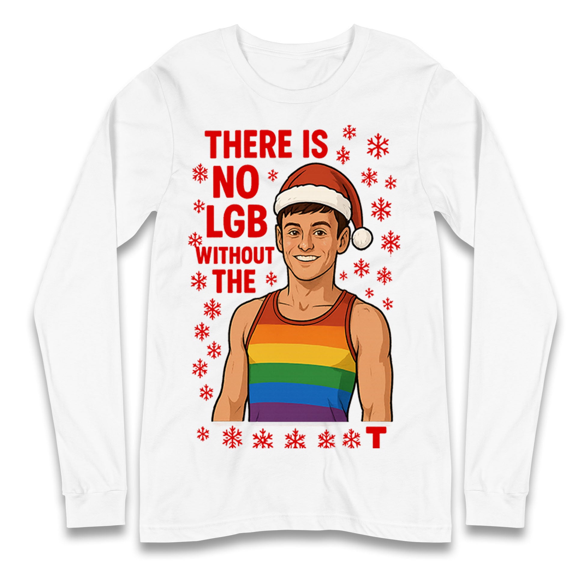 Tom Daley Christmas Longsleeve T Shirt