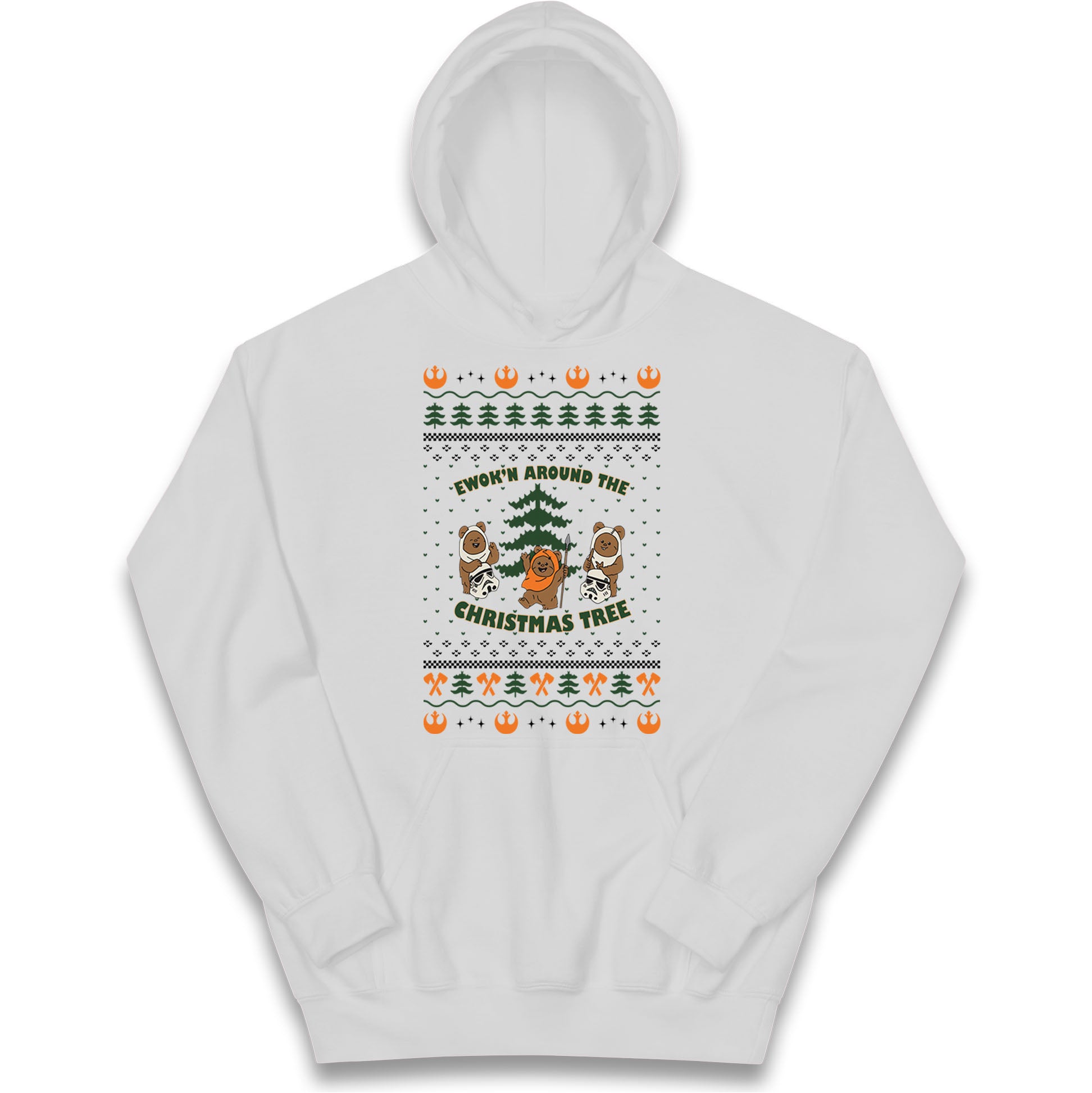 Star Wars Ewoks Christmas Kids Hoodie