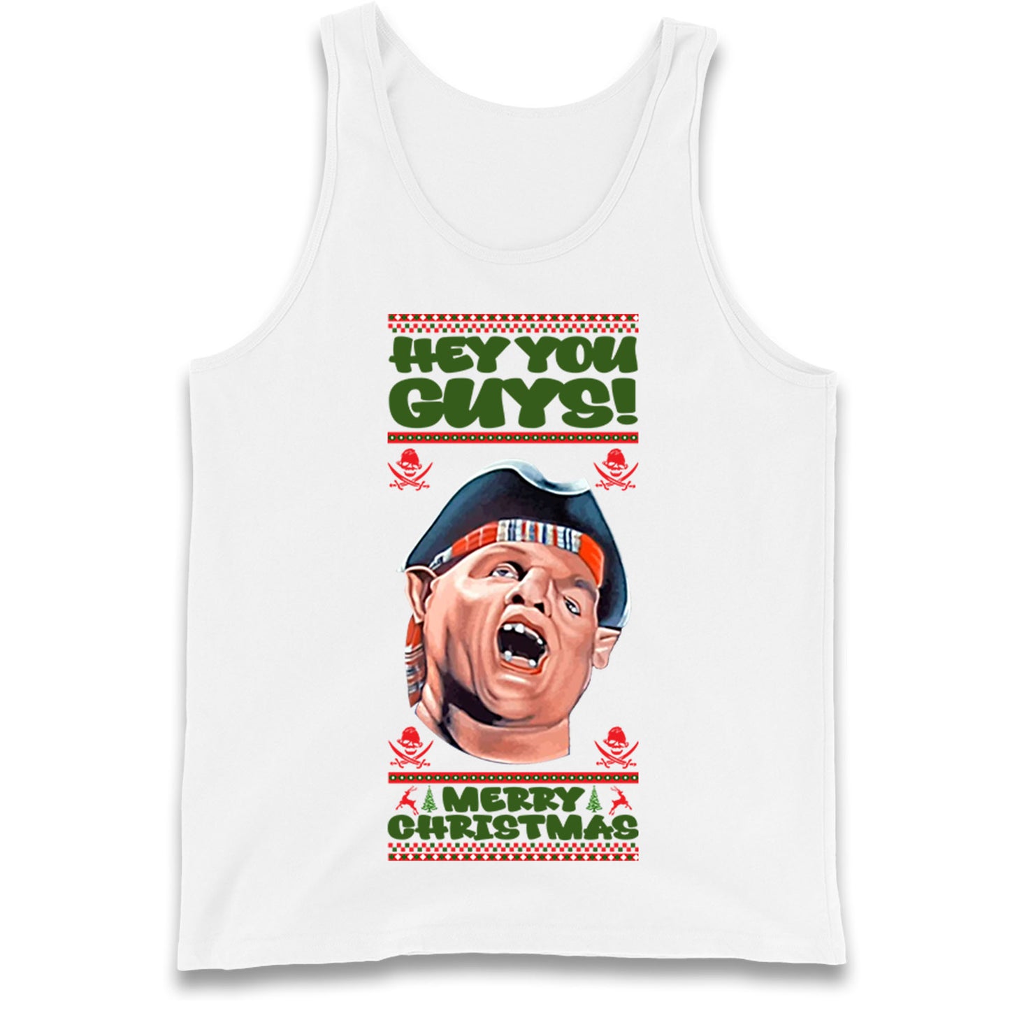goonies sloth christmas tank top