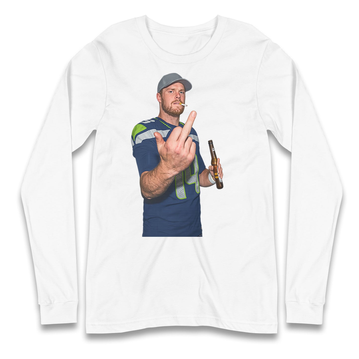 Steve Darnold Superbowl 2026 Longsleeve T Shirt 