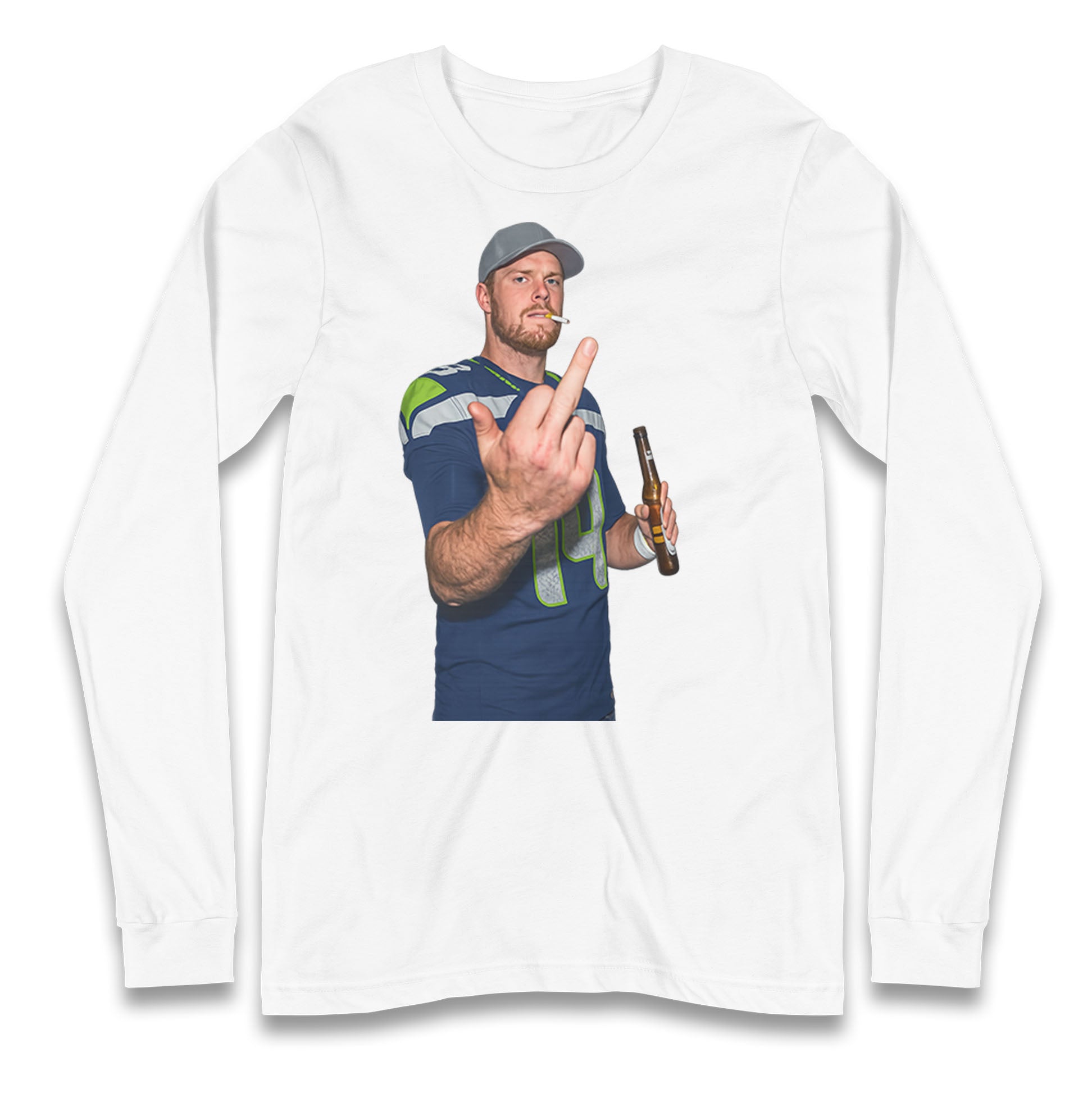 Steve Darnold Superbowl 2026 Longsleeve T Shirt 