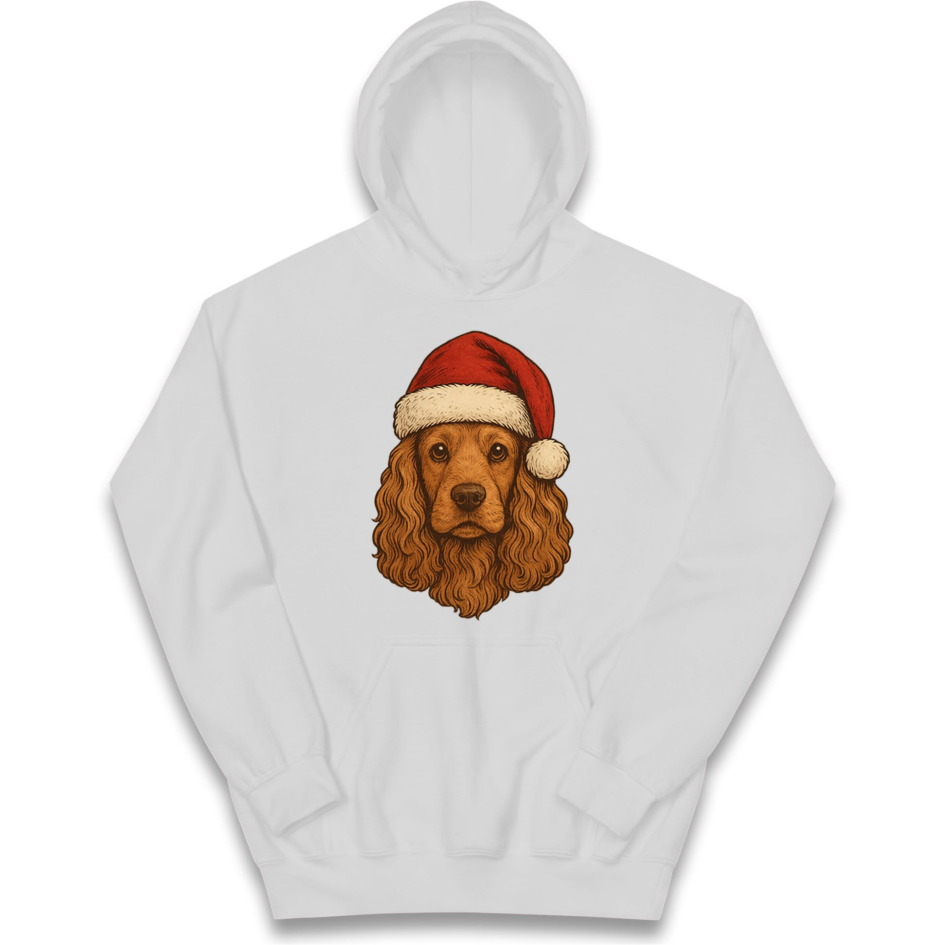Cocker Spaniel Christmas Kids Hoodie
