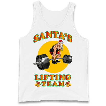 bodybuilding gym christmas tank top