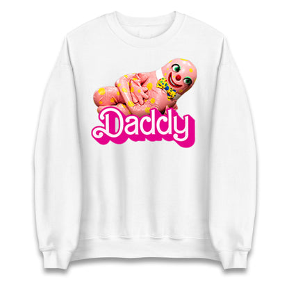 Funny Mr Blobby Daddy 90s Retro Jumper