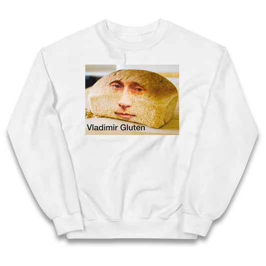 Vladimir Gluten Meme Inappropriate Gluten Tolerant Kids Jumper