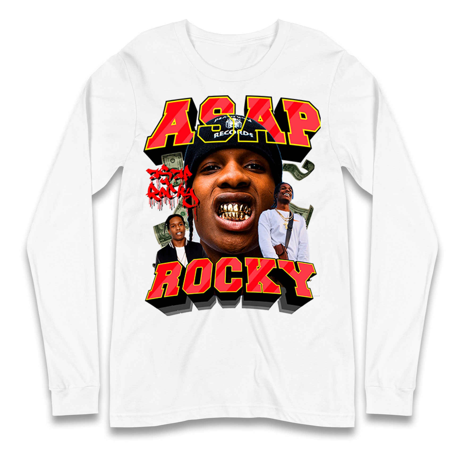 Asap Rocky Tour Longsleeve T Shirt 