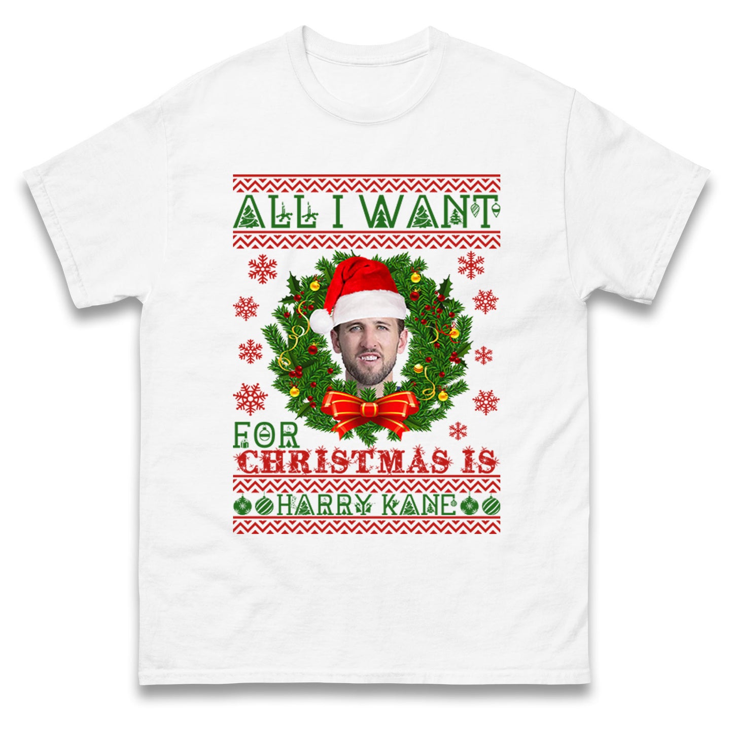 harry kane christmas t shirt