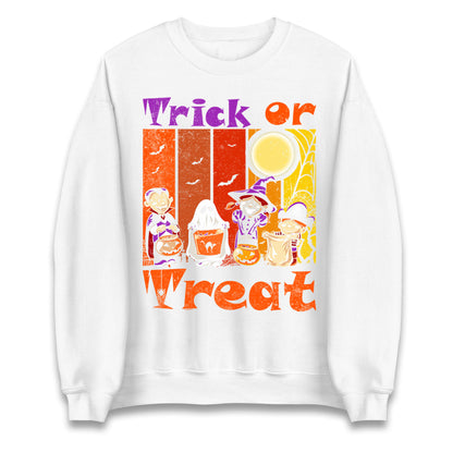 Scary Vampire Trick Or Treat Halloween Sweatshirt
