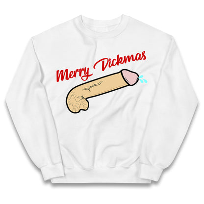 Merry Dickmas Funny Jumper