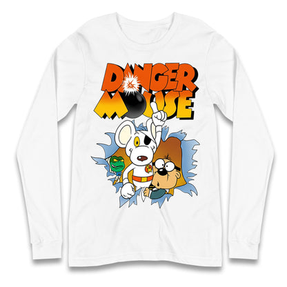 Danger Mouse & Penfold Longsleeve T Shirt
