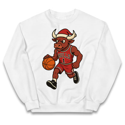 Chicago Bulls Christmas Kids Jumper
