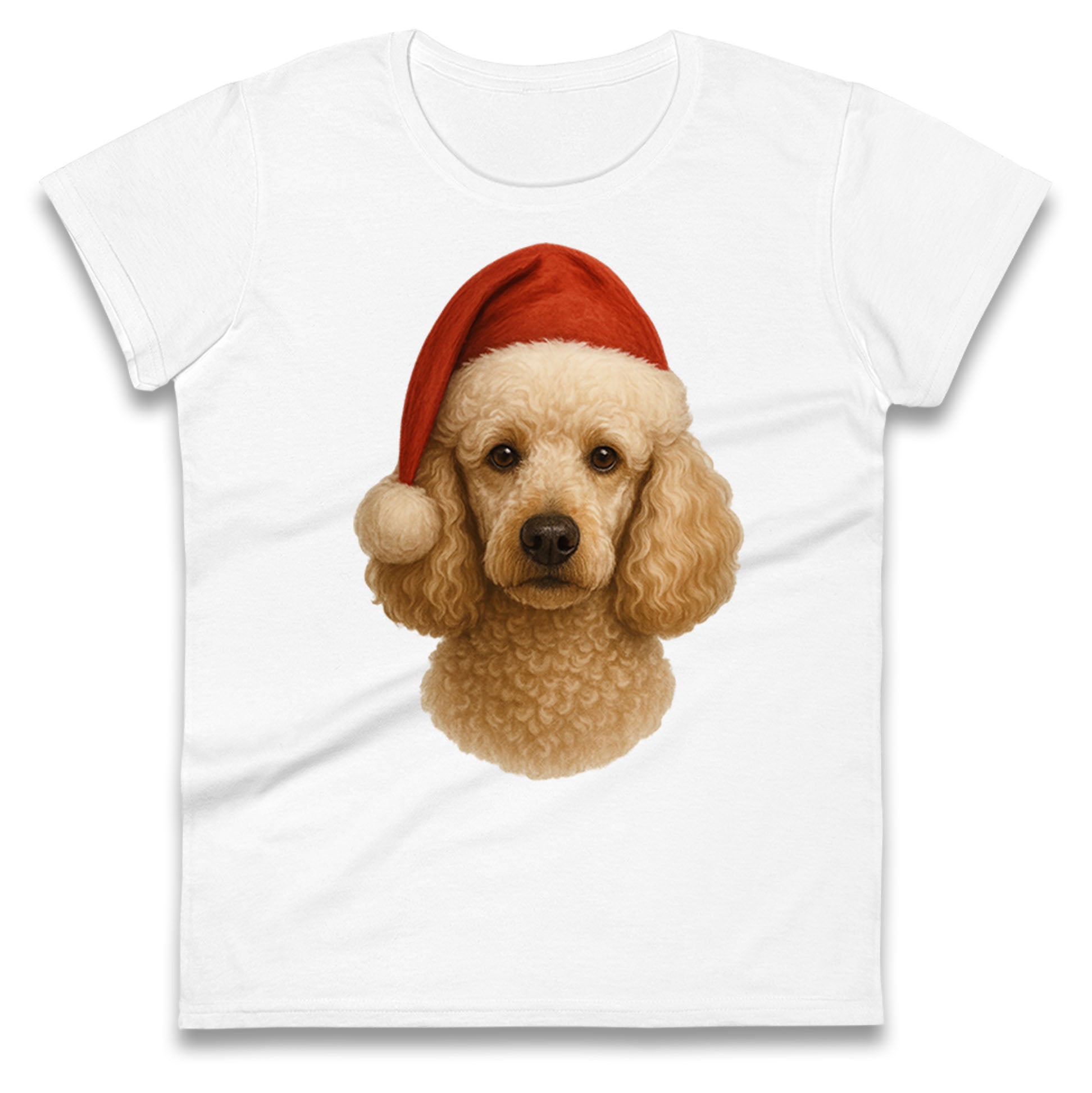 Poodle Face Ladies T Shirt
