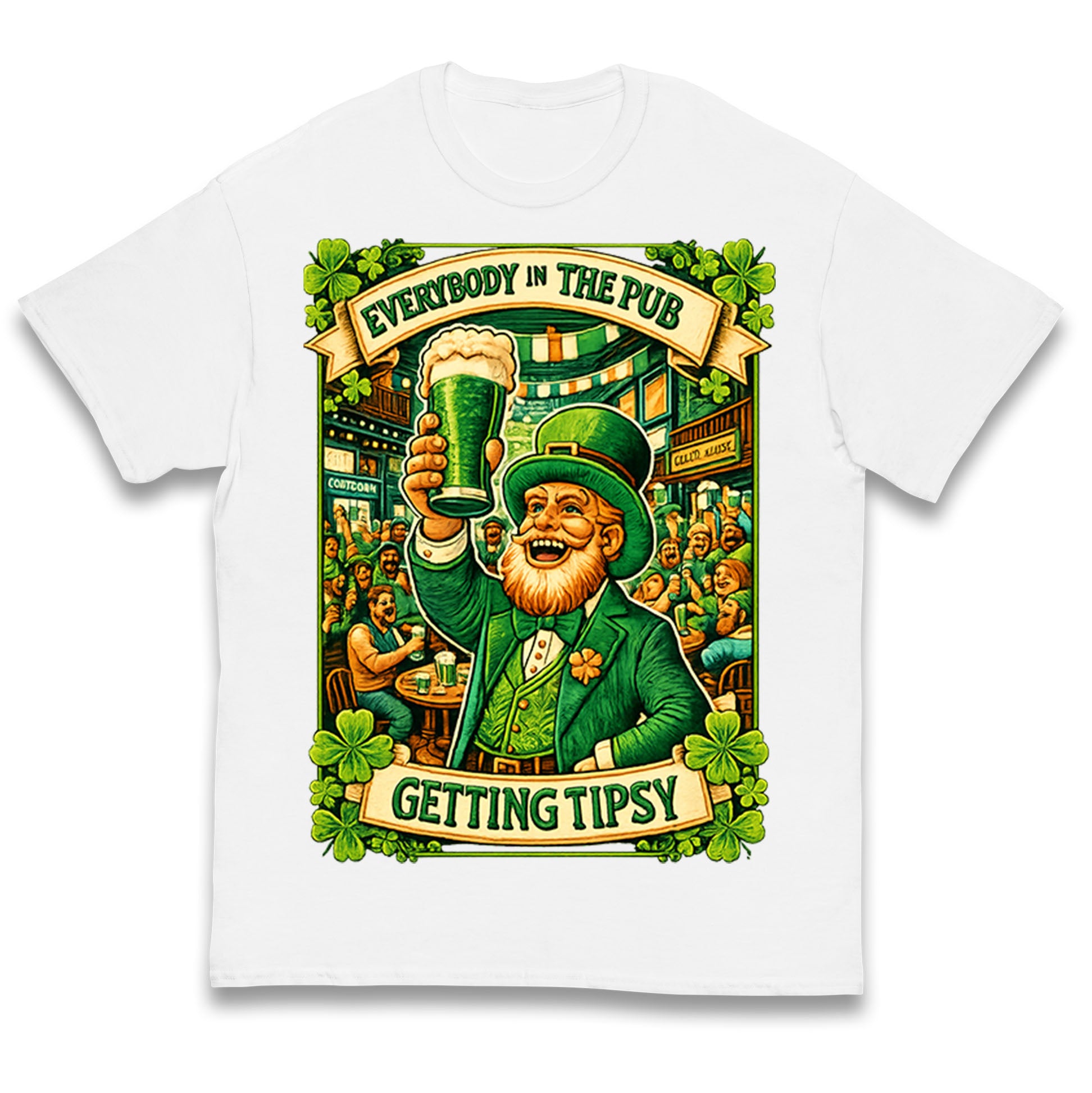 Everybody In The Pub Getting Tipsy Kids T Shirt