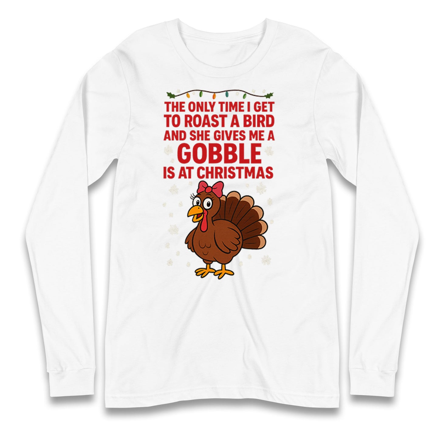 Rude Christmas Longsleeve T Shirt