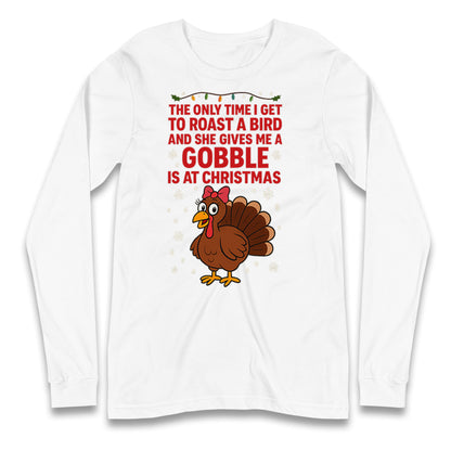 Rude Christmas Longsleeve T Shirt
