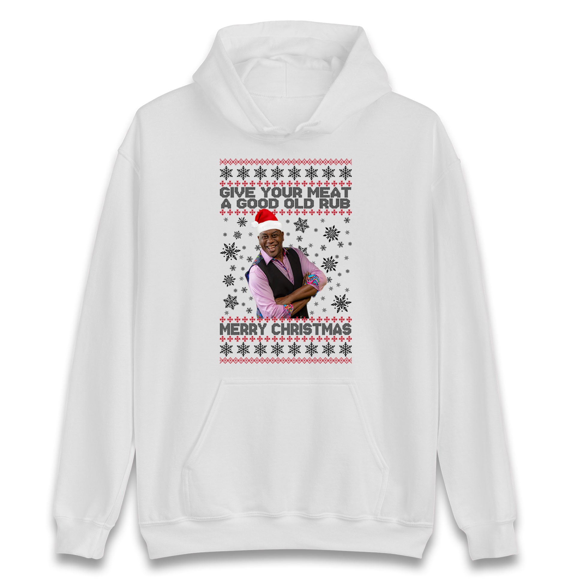 Ainsley Harriot Christmas Hoodie