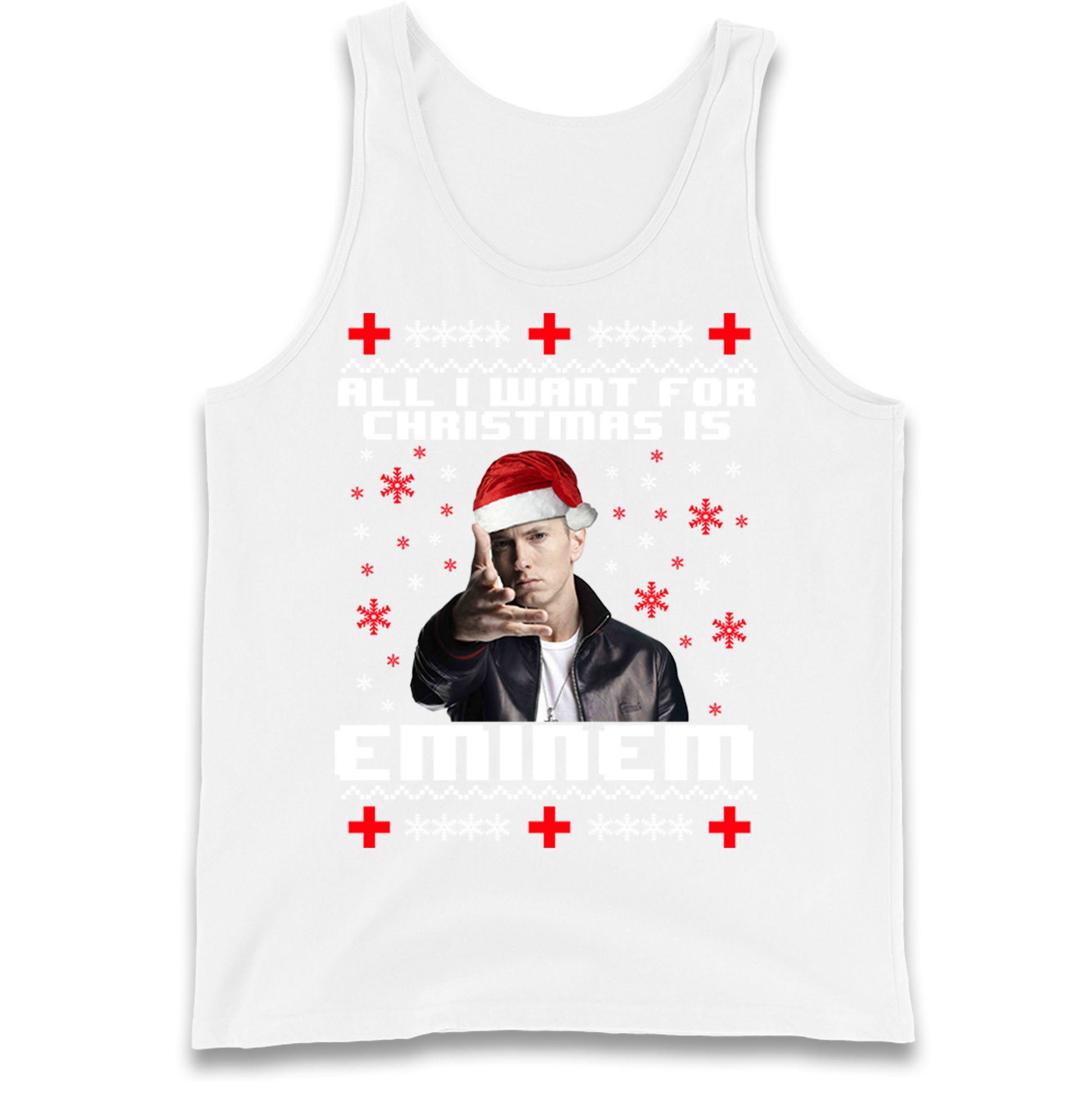 eminem christmas tank top