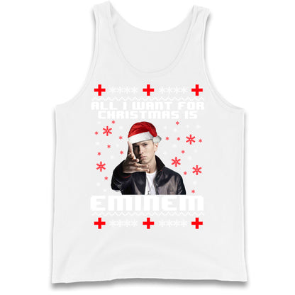 eminem christmas tank top