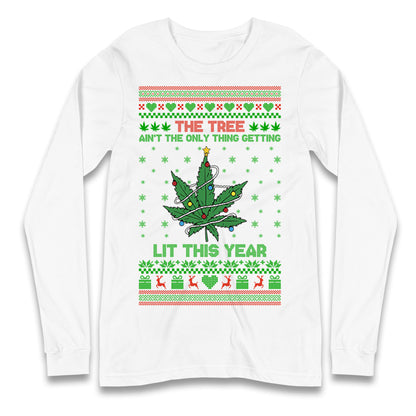 Cannabis Christmas Longsleeve T Shirt 