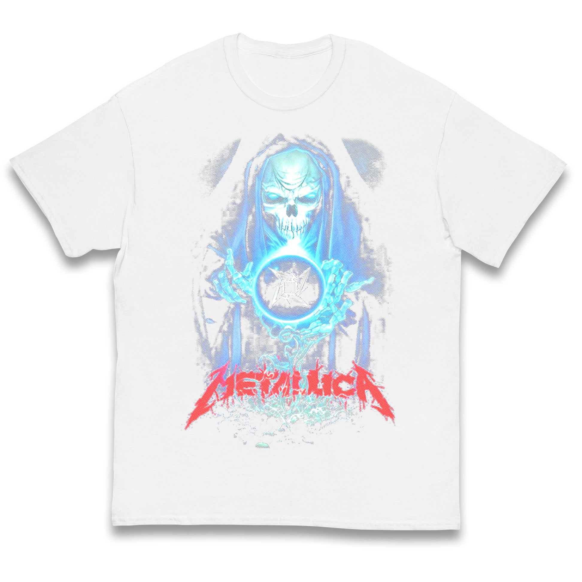 Metallica Skellington Sorcerer Kids T Shirt