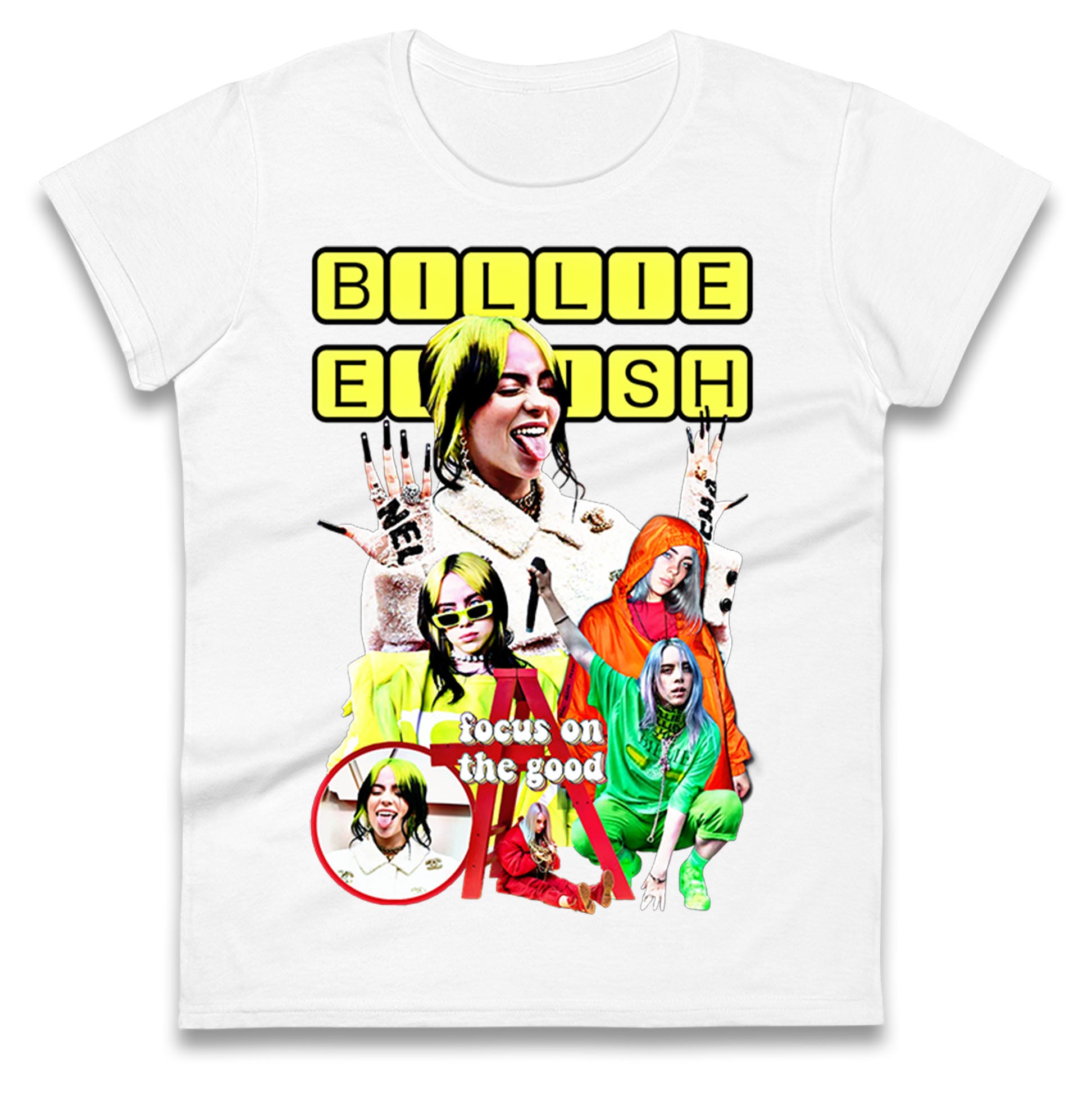 Billie Eilish Tour Ladies T Shirt 