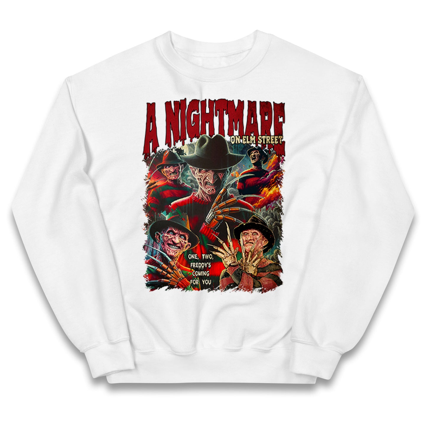 Freddy Krueger Bootleg Halloween Kids Jumper