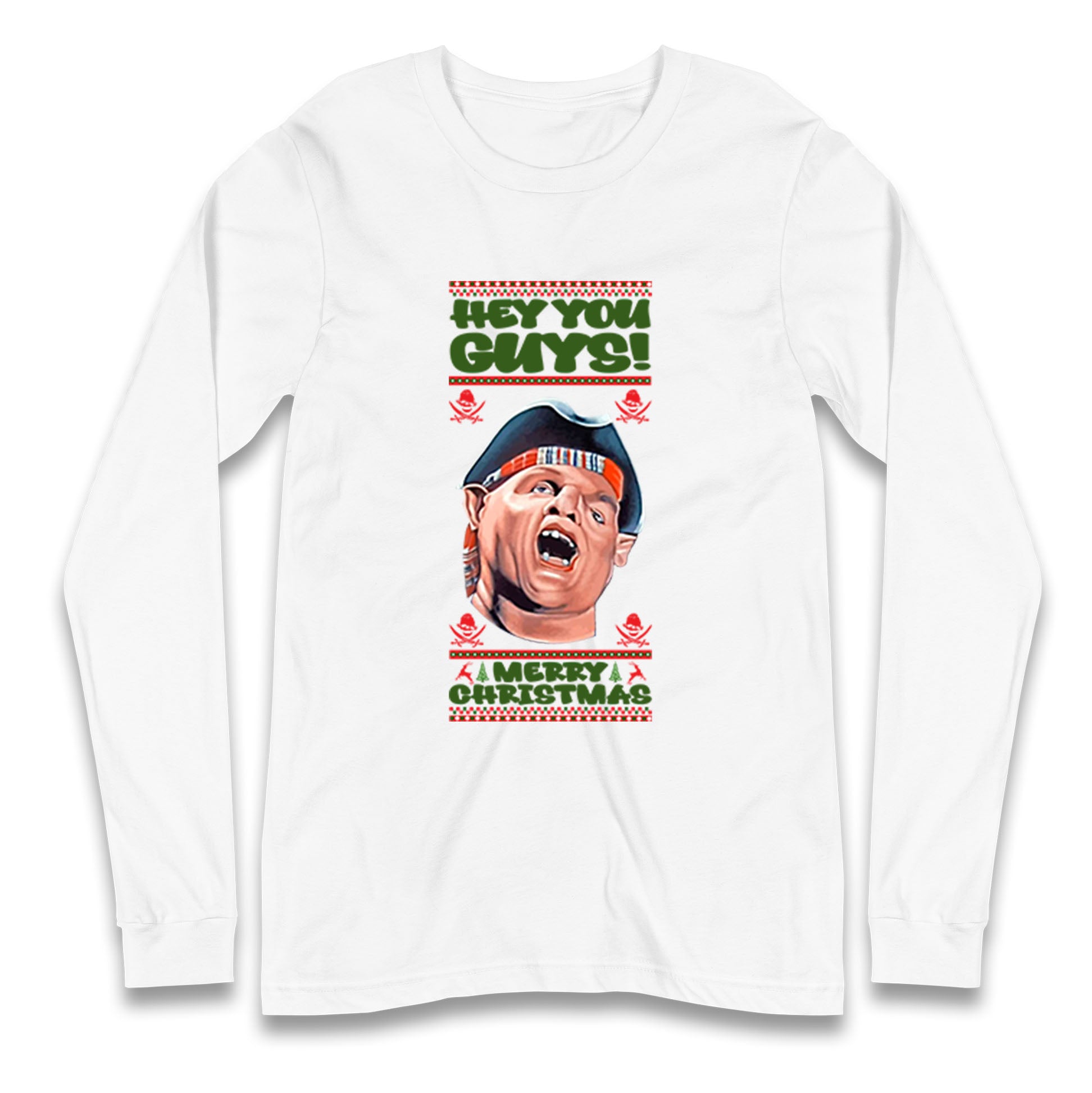 goonies sloth christmas long sleeve t shirt