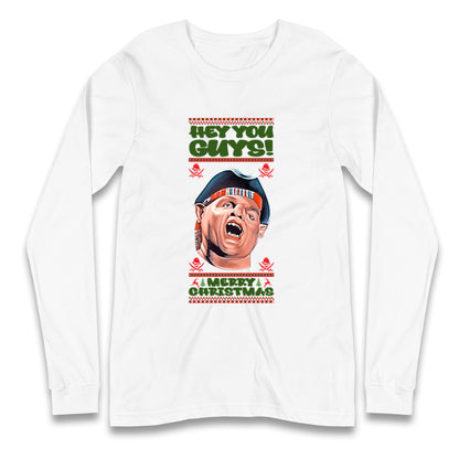 goonies sloth christmas long sleeve t shirt