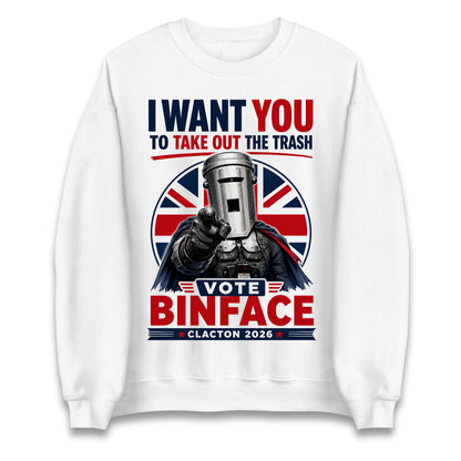 Vote Count Binface Clacton-On-Sea 2026 Jumper