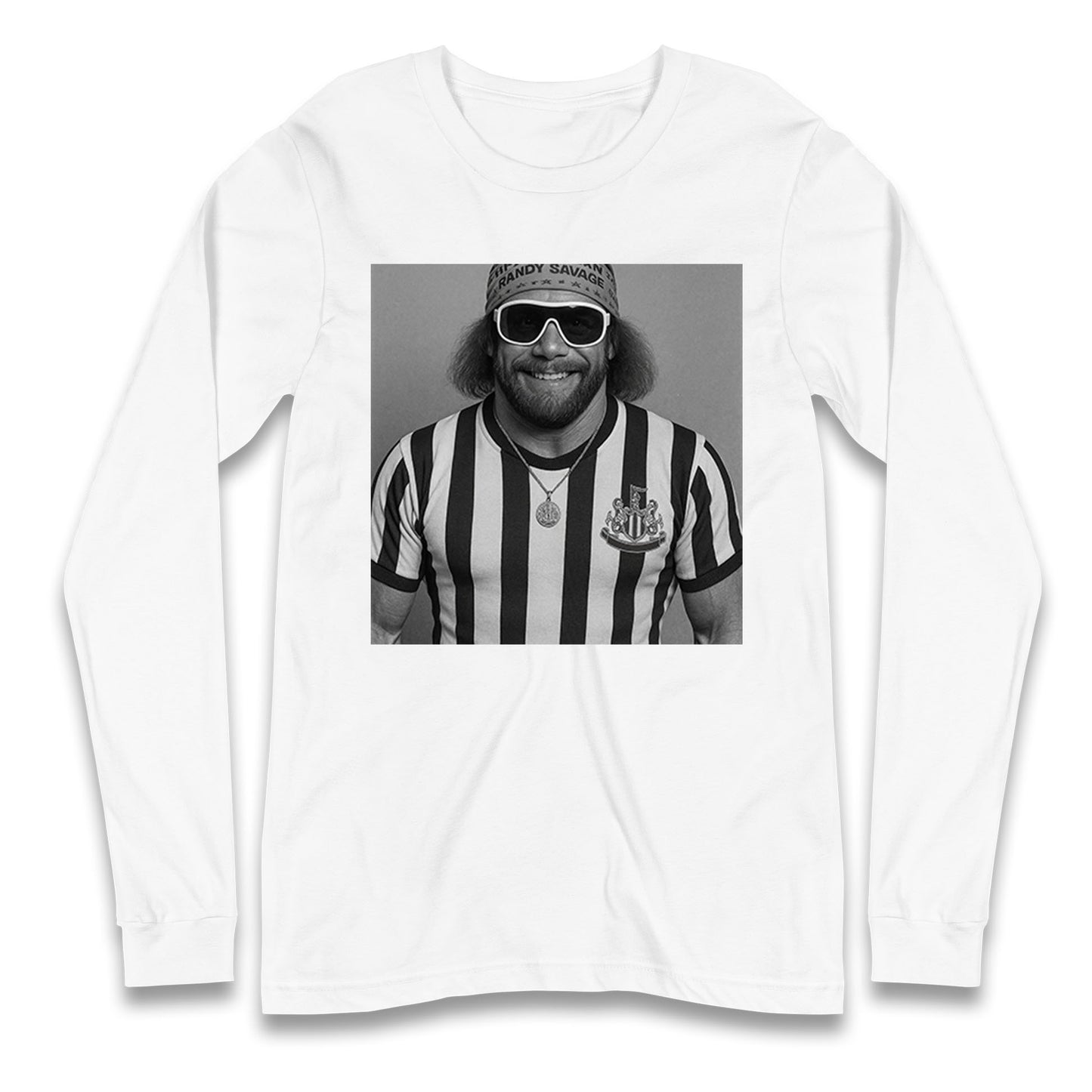 Macho Man Newcastle United Longsleeve T Shirt