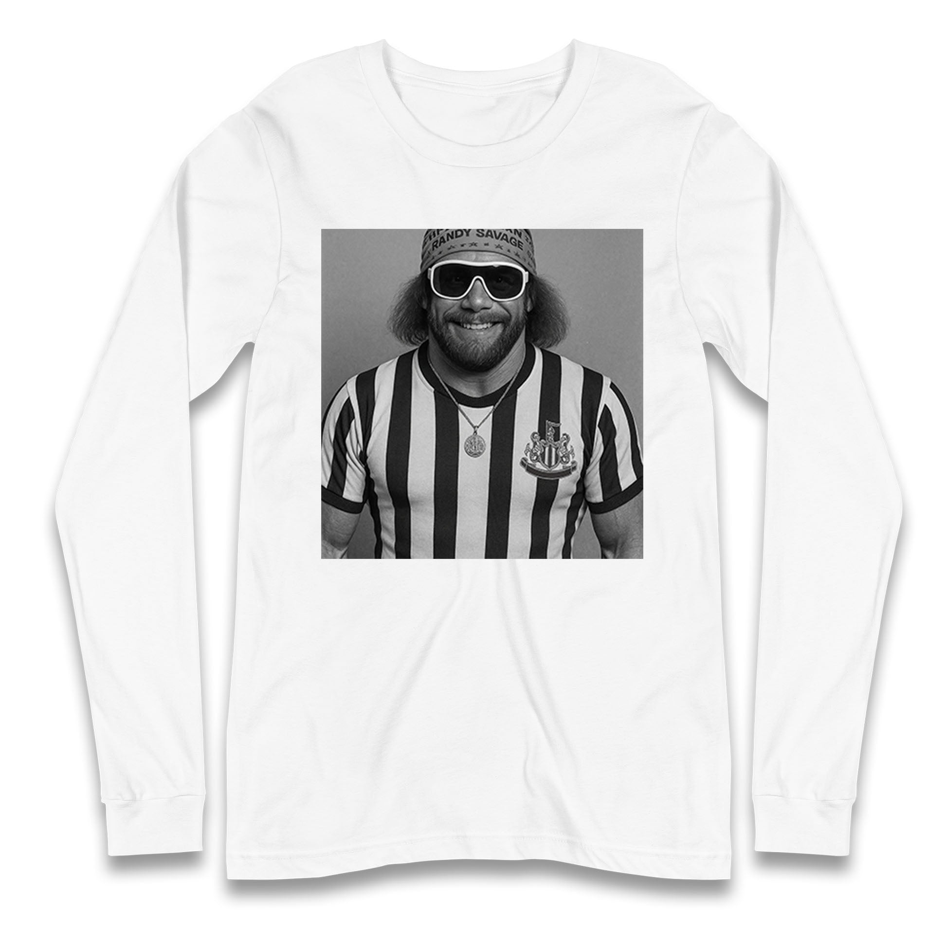 Macho Man Newcastle United Longsleeve T Shirt