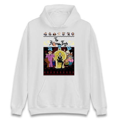 Scary Addams Christmas Hoodie