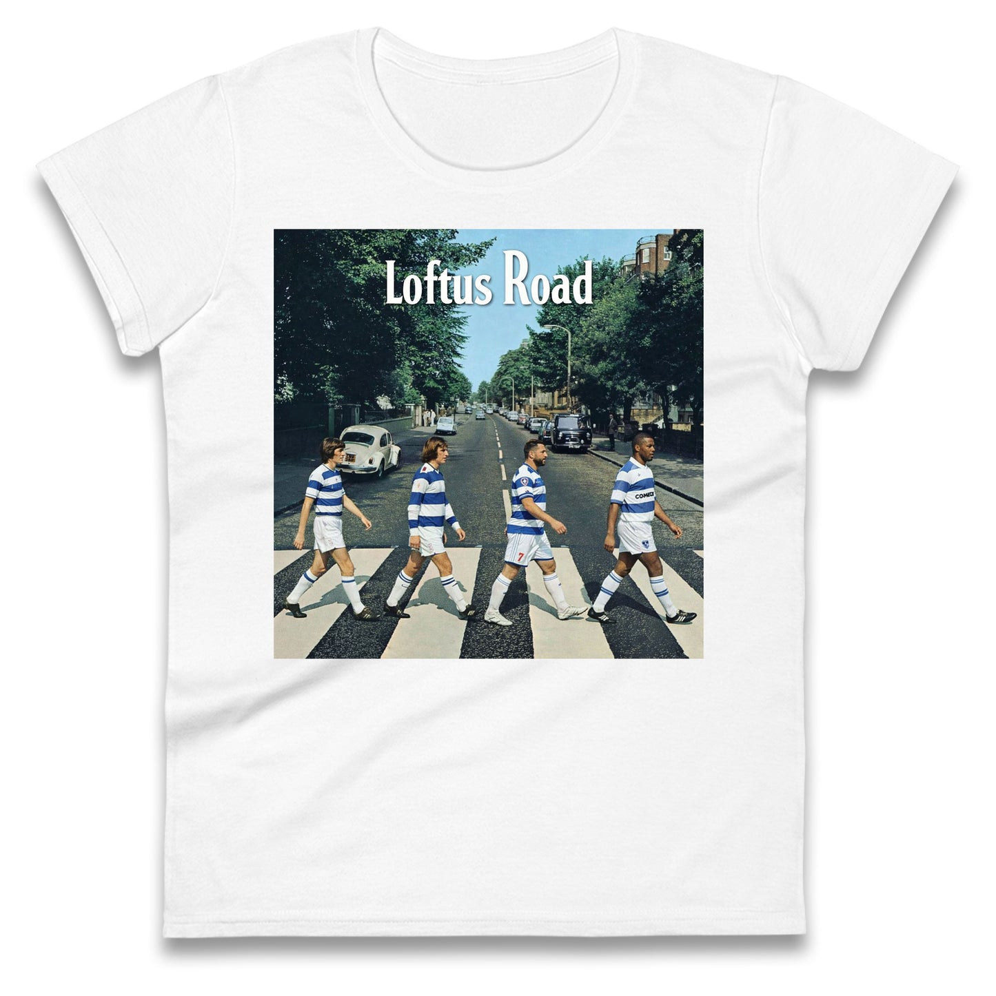 QPR Loftus Road The Beatles Parody Ladies T Shirt