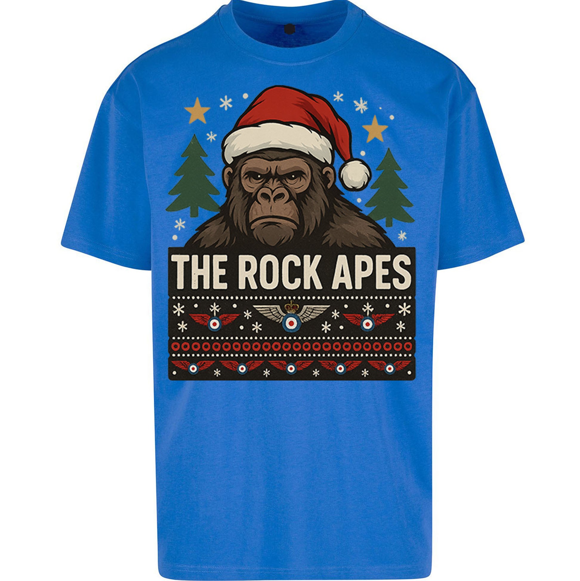 RAF Regiment Christmas Oversized T Shirt 