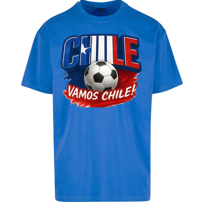 Chile Retro World Cup Oversized T Shirt
